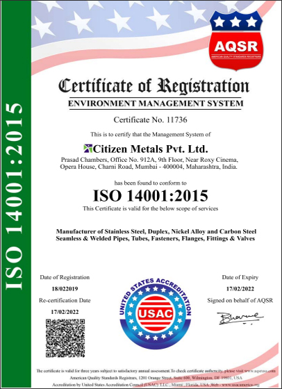 ISO CERTIFICATE 14001 2004 CMPL UKAS ENGLAND 2015 2016